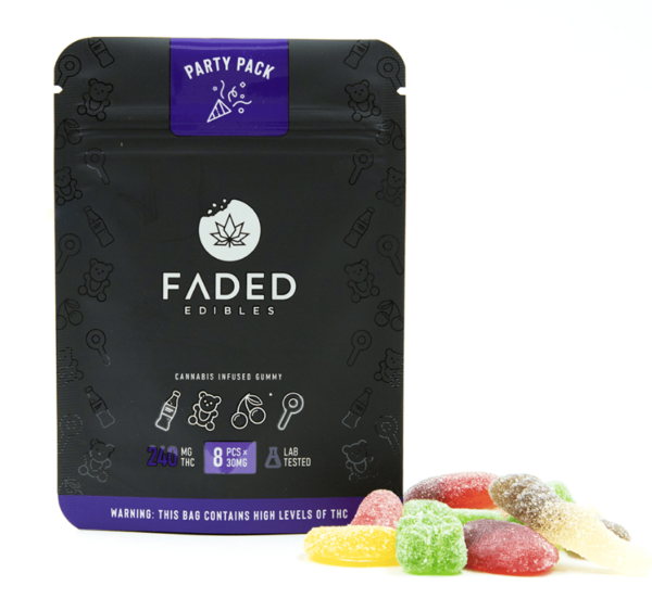 Buy Faded Cannabis Co. Fruit Pack Gummies